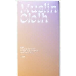 Muslin Cloth, 3 Pack, Unbleached Finest Cotton Muslin Cloths, 100% Natural, NWT